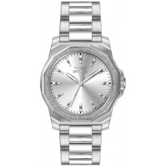 Invicta Men's 49104 Speedway Quartz 3 Hand Silver Dial Watch
