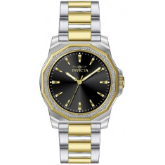 Invicta Men's 49105 Speedway Quartz 3 Hand Black Dial Watch