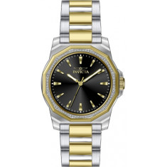Invicta Women's 49112 Speedway Quartz 3 Hand Black Dial Watch