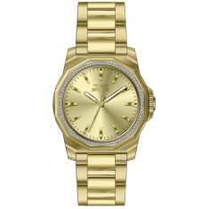 Invicta Women's 49113 Speedway Quartz 3 Hand Gold Dial Watch
