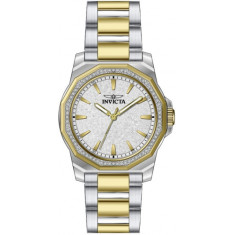 Invicta Women's 49129 Speedway Quartz 3 Hand Silver Dial Watch