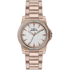 Invicta Women's 49131 Speedway Quartz 3 Hand Silver Dial Watch