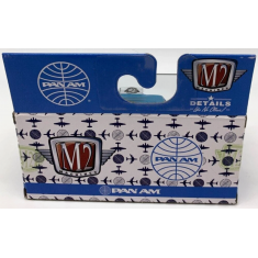 M2 Machines 1964 Dodge A100 Panel Van PAN AM 1:64 Diecast Blue White R69/ 21-73