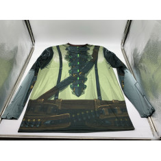 Camiseta Manga Longa HeroMart BountyHunter Armor T-Shirt  - Size M