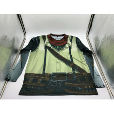 Camiseta Manga Longa HeroMart BountyHunter Armor T-Shirt  - Size M