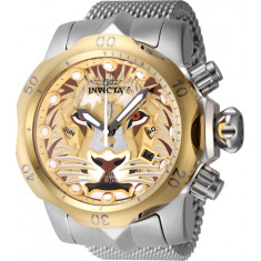 Invicta Men's 48171 Venom Quartz Multifunction Antique Silver, Gold, Brown, Copper Dial Watch