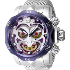 Invicta Men's 48168 Venom Quartz Multifunction Red, Green, Purple, Antique Silver Dial Watch