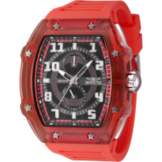 Invicta Men's 48448 Invicta Racing Quartz Multifunction Black Dial Watch