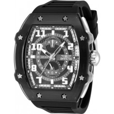 Invicta Men's 48450 Invicta Racing Quartz Multifunction Black Dial Watch
