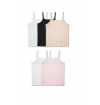 Fruit Of The Loom 5 Pack Girls Spin Cami Tank Top Undershirts, Tamanho P