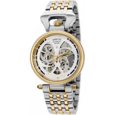 Invicta Women's 38390 Objet D Art Automatic Multifunction Silver Dial Watch