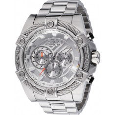 Invicta Men's 48864 Bolt Quartz Chronograph Silver Dial Watch