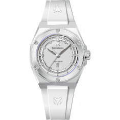 Technomarine Women's TM-416049 CORAL Quartz 3 Hand Silver Dial Watch