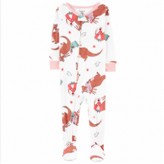 Macacão Pijama Infantil - Carter's - Tamanho 12M  - Style 1O578310