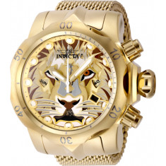 Invicta Men's 48172 Venom Quartz Multifunction Antique Silver, Gold, Brown, Copper Dial Watch