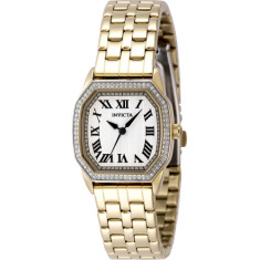 Invicta Women's 49000 Wildflower  Quartz 3 Hand Silver Dial Watch