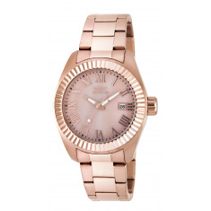 Invicta Women's 20317 Angel Quartz 3 Hand Rose Gold Dial Watch