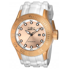 Invicta Men's 22246 Pro Diver Quartz 3 Hand Rose Gold Dial Watch
