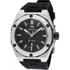 Technomarine Women's TM-416072 CORAL Quartz 3 Hand Black Dial Watch