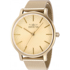 Invicta Lady's 48973 Wild Flower Quartz  Gold Dial Watch