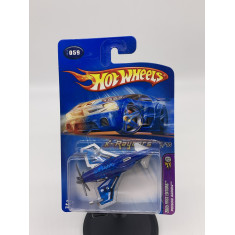 HOT WHEELS KMART VARIATION 2005 FE BLUE POISON ARROW X-RAYCERS JET AIRPLANE