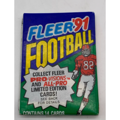 Cards Fleer'91 Football - 14 Cards
