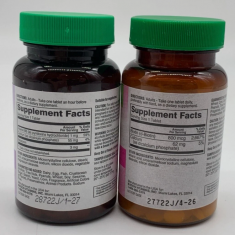 Kit Vitamina People's Choice - Biotin 24 tablets + Melatonin 30 tablets