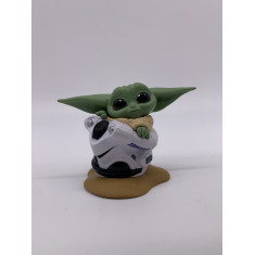 Star Wars 4-6cm Toy Baby Yoda Grogu Action Figure Anime mini Toys - SEM CAIXA