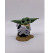 Star Wars 4-6cm Toy Baby Yoda Grogu Action Figure Anime mini Toys - SEM CAIXA
