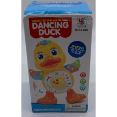 Electric Dancing Duck Toy Musical Flashing Light Shake Body Kids Educational Gif