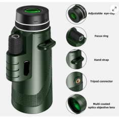 Telescopio - 12 * 50HD monocular Telescope (usado)