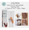 Mascara Facial VOLITION Chocolate Macadamia Hydrating Mask Hyaluronic Acid & Collagen