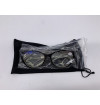 Oculos com Grau + 2.00 - Preto com detalhes em marrom
