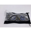 Oculos com Grau + 2.00 - Preto com detalhes em marrom