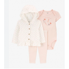 Conjunto 3 peças - Carter's (Tam: 12meses) Style 1P601510
