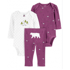 Conjunto 3 peças - Carter's (Tam: 9meses) Style 1P870810