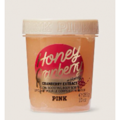 Honey Cranberry Glow-Boosting Body Scrub