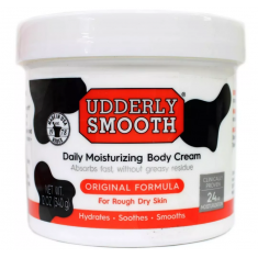 Udderly Smooth Body Cream Skin Moisturizer Original Formula for Rough Dry Skin