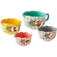 The Pioneer Woman Ceramic Measuring Cup - 4 pecas