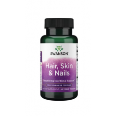 Swanson Hair, Skin & Nails - 60 Tabs - Exp 02/26