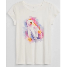 Camiseta Infantil - Gap Tam S 6-7 Anos