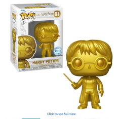 Funko Funko Pop! Harry Potter Nº.01 Metálica Gold Edition Exclusive Special Edition - 01