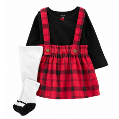 Conjunto Infantil Carters 3 Pecas - 3 Meses