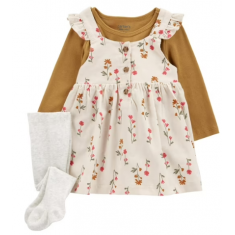 Conjunto Infantil Carters 3 Pecas -  Tamanho 3 Meses