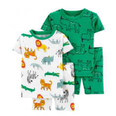 Conjunto Infantil Carters 4 Pecas -  Tamanho 4 Anos
