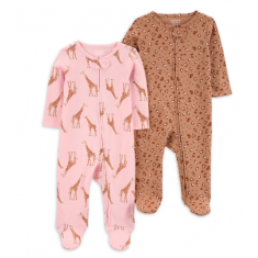 Body Infantil Carters - 2 Pecas -  Tamanho 3 Meses