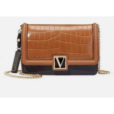 Bolsa Marrom e Preto Com Alca Dourada - Victoria's Secret