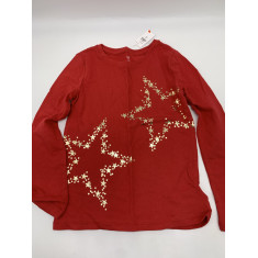 Camiseta Infantil Manga Longa - Gap Tam 6-7 Anos