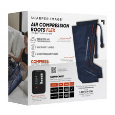 Sharper Image Air Compression Boots Flex Leg Recovery System