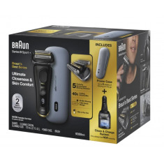 Braun Series 9 Sport + Electric Shaver with Clean and Charge Station and Powercase